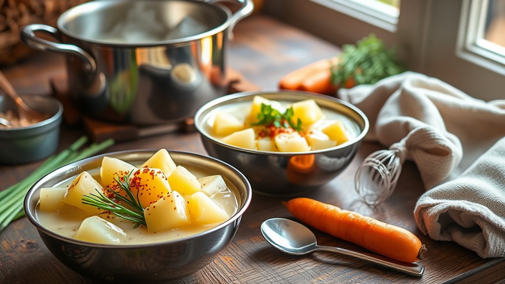 prepare charleston s potato soup