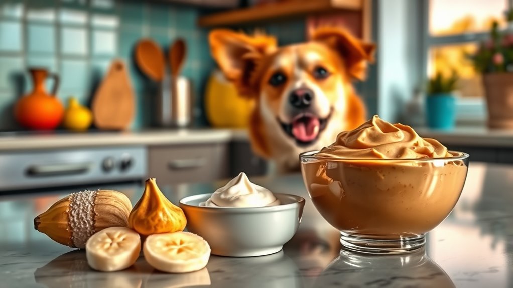 prepare dog friendly frozen treats