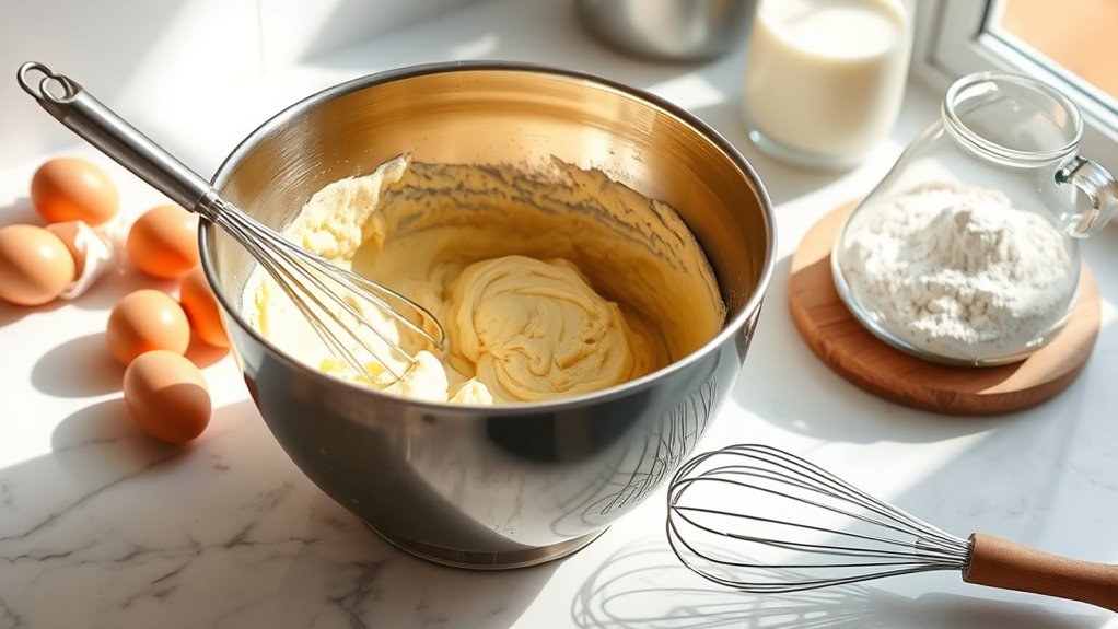 prepare ingredients for mixing