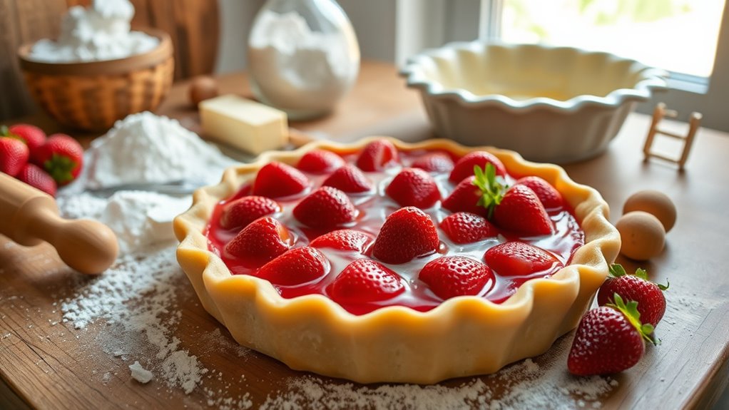 prepare ingredients for pie