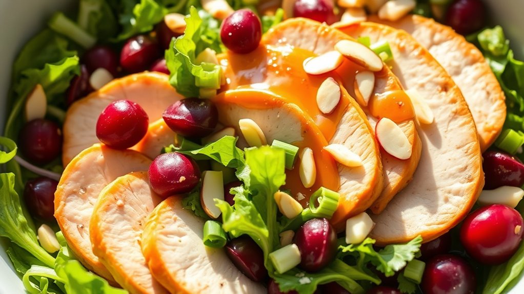prepare ingredients for salad