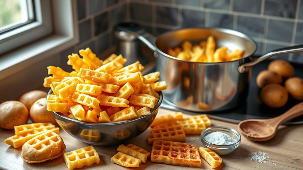 prepare potatoes for frying