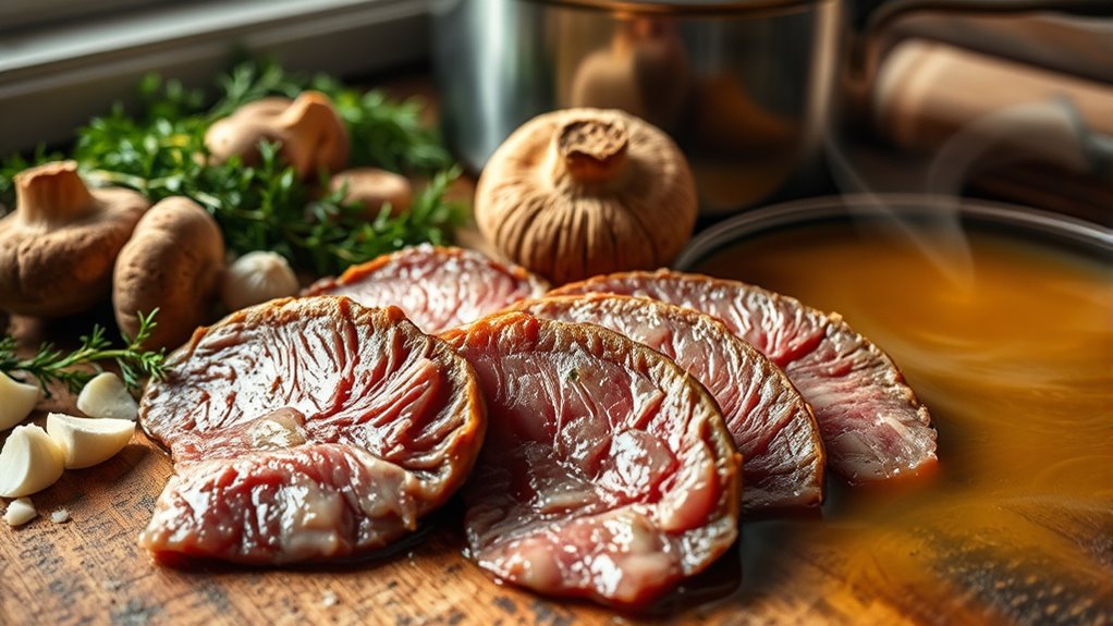 prepare season marinate sear