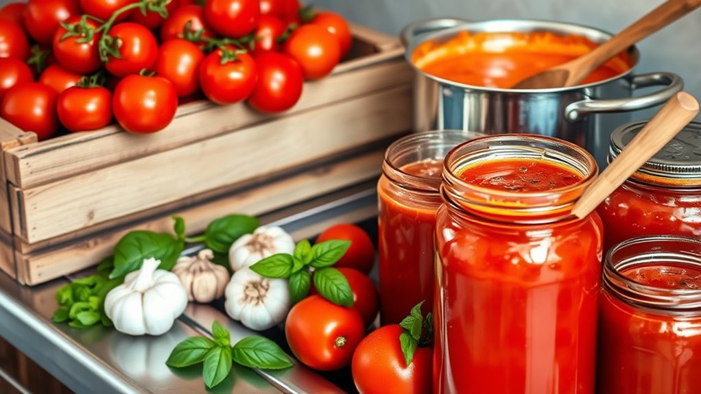 prepare tomatoes for soup