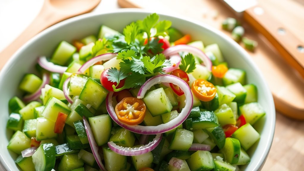 prepare vibrant flavorful ingredients