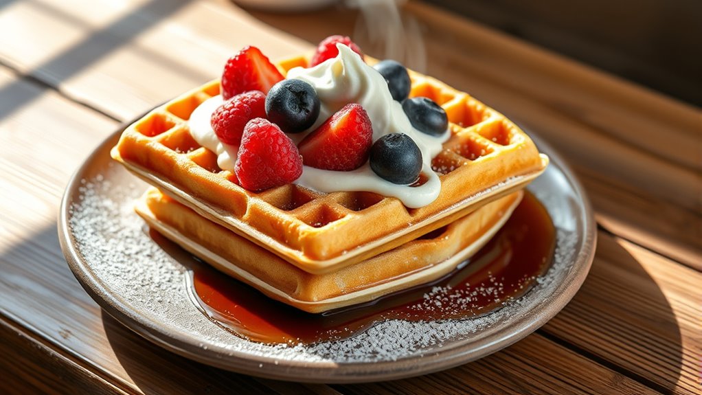 protein powder waffle recipe