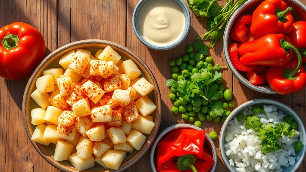 puerto rican potato salad ingredients
