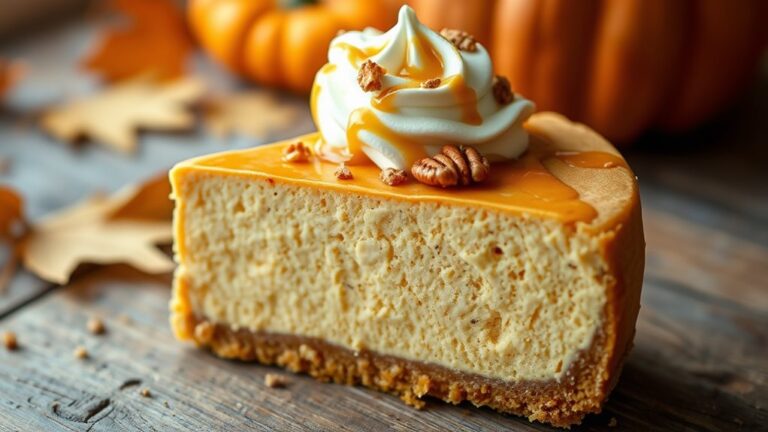 pumpkin ice cream cheesecake