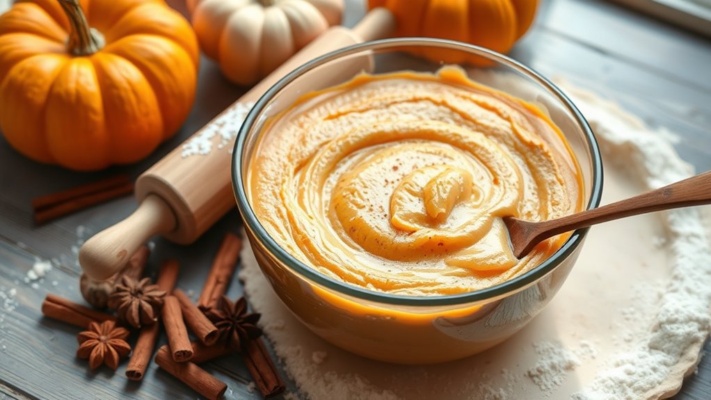 pumpkin pie preparation process