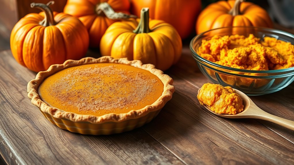 pumpkin pie preparation steps