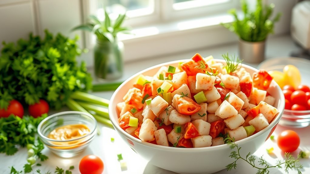 quality lobster salad ingredients