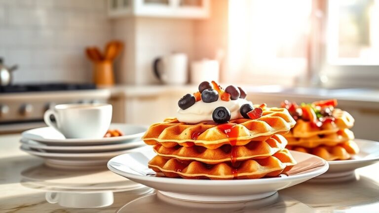 quick and easy waffle recipes