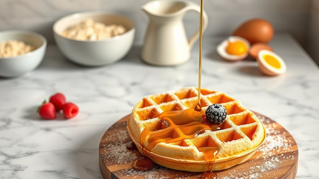 quick and simple waffles