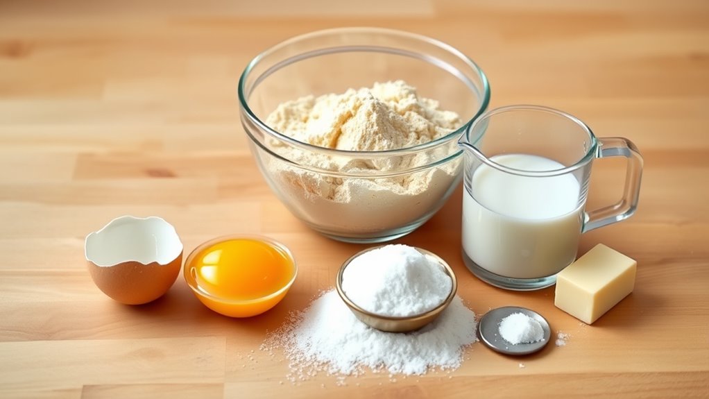quick waffle ingredient list