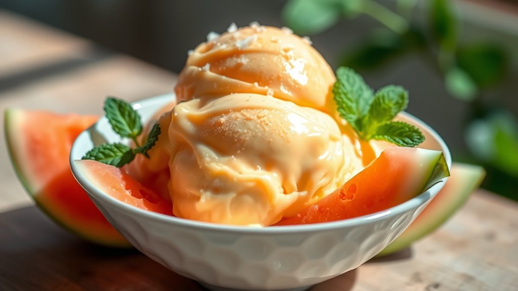 rockmelon ice cream recipe