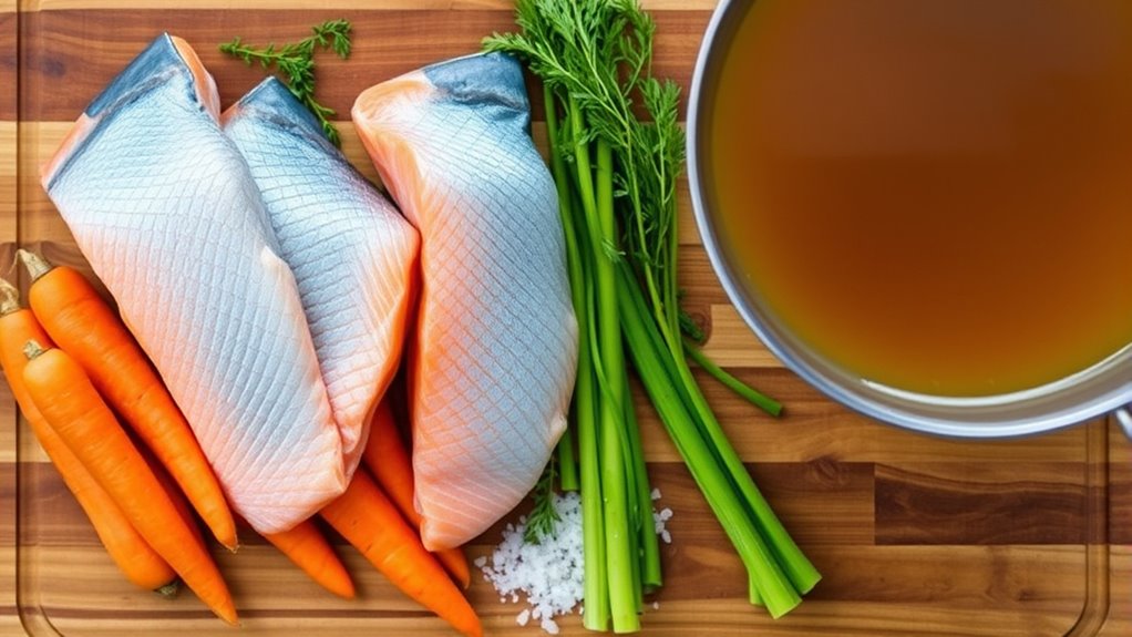 salmon head soup ingredients list