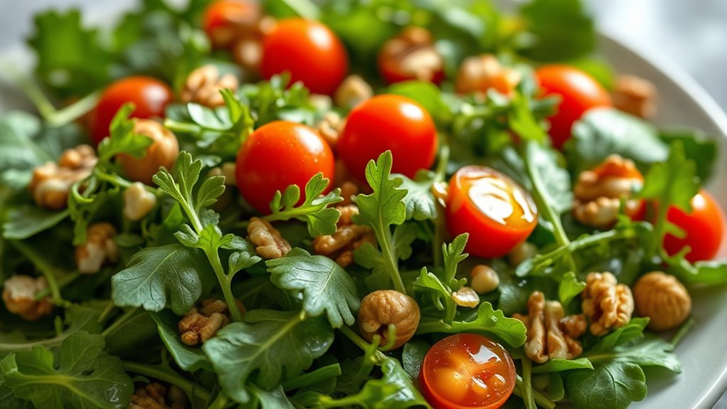 saut greens for vibrant salads