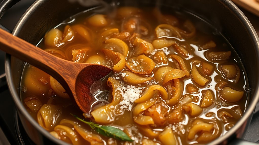 saut onions enhance flavors