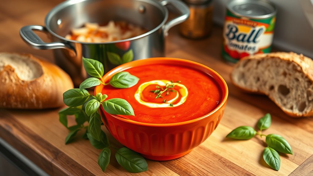 saut simmer blend garnish