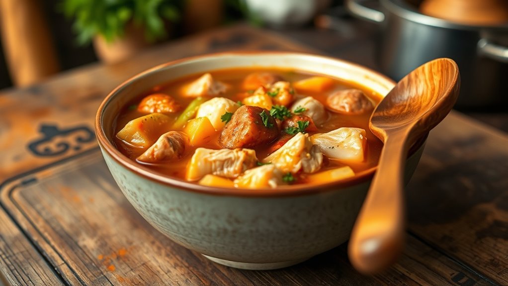 savor rich savory soup