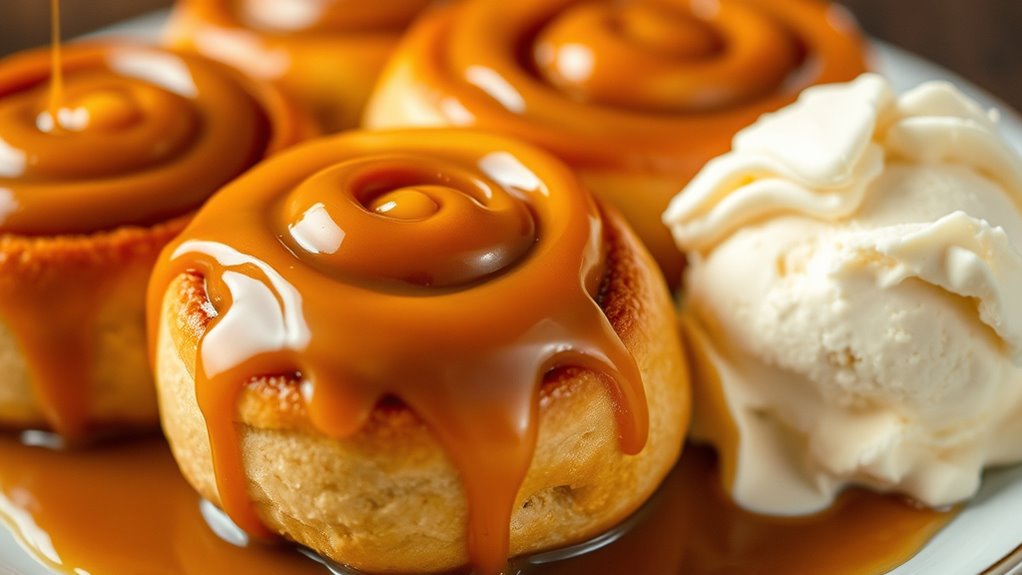 savor the aromatic rolls