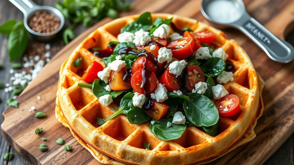 savory waffle ingredient ratios