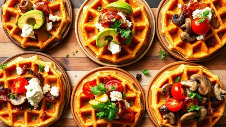 savory waffle recipe ideas
