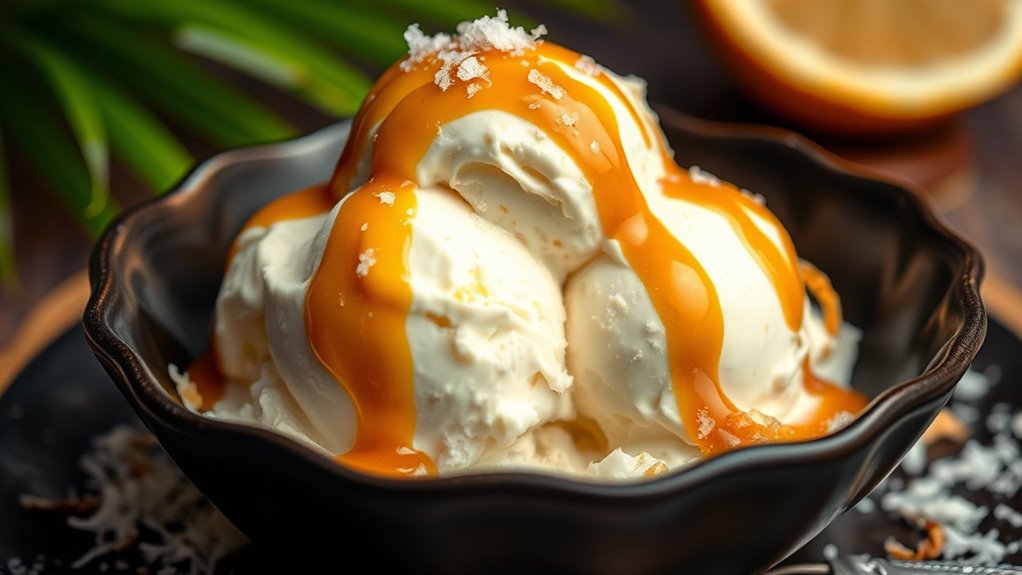 scoop drizzle garnish savor