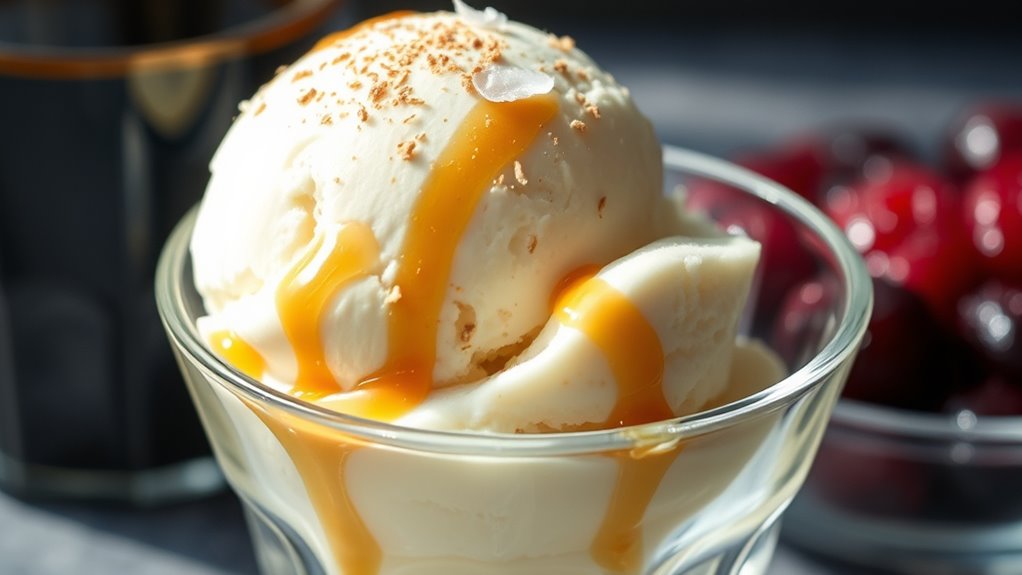scoop garnish savor enjoy