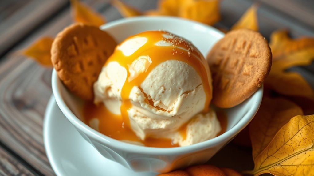 seasonal ice cream indulgence
