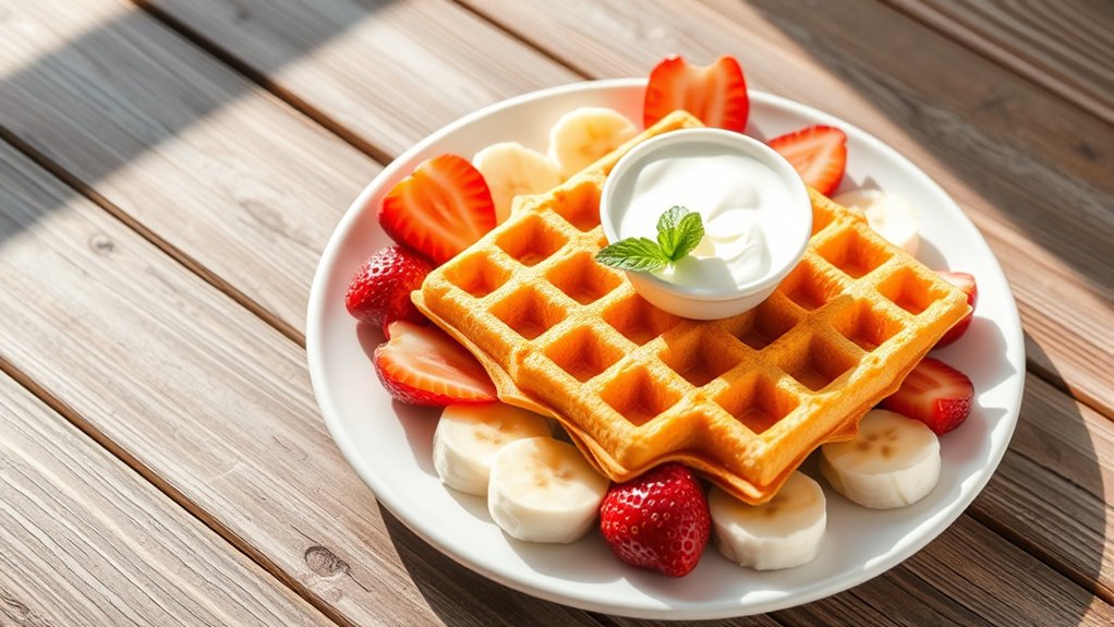 serve baby waffles safely