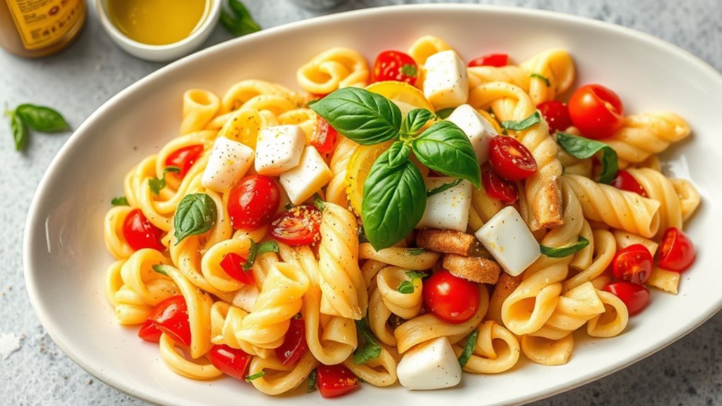 serve chilled with vinaigrette