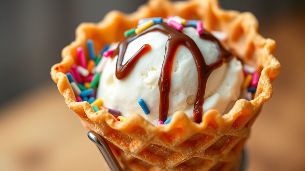 serve cones with style