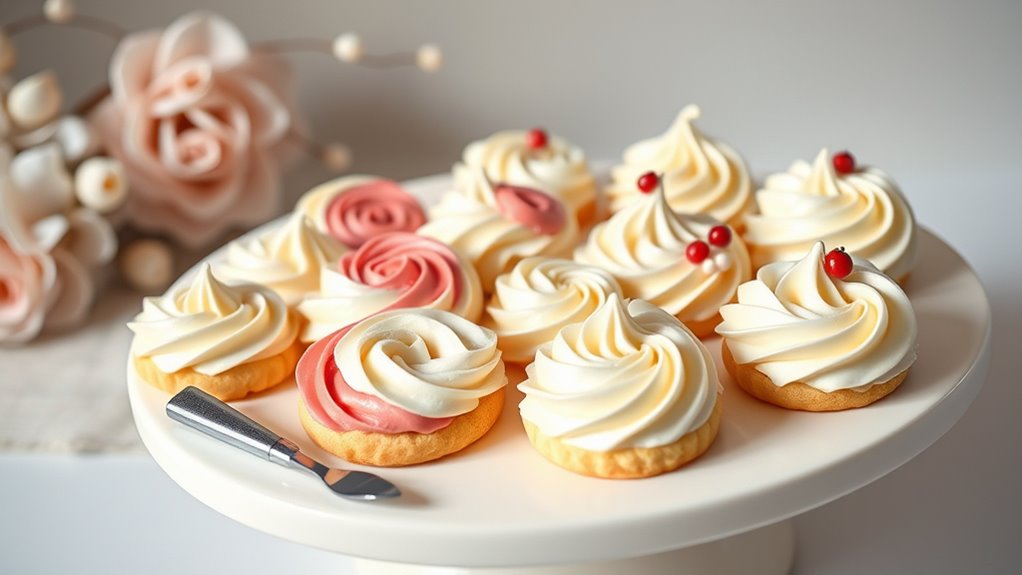 serve cookies with elegance