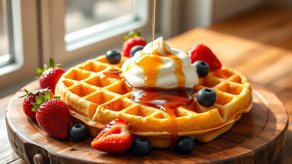 serve gluten free waffles thoughtfully