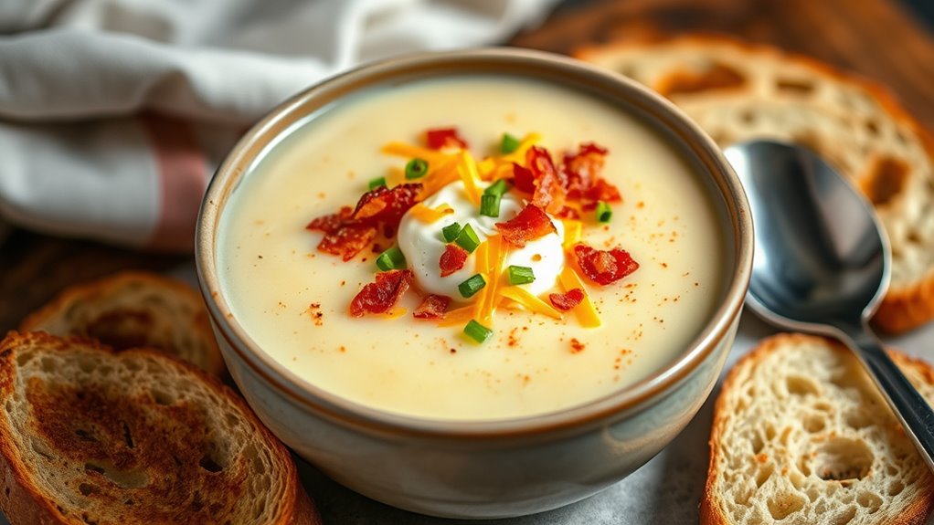 serve hot garnish boldly