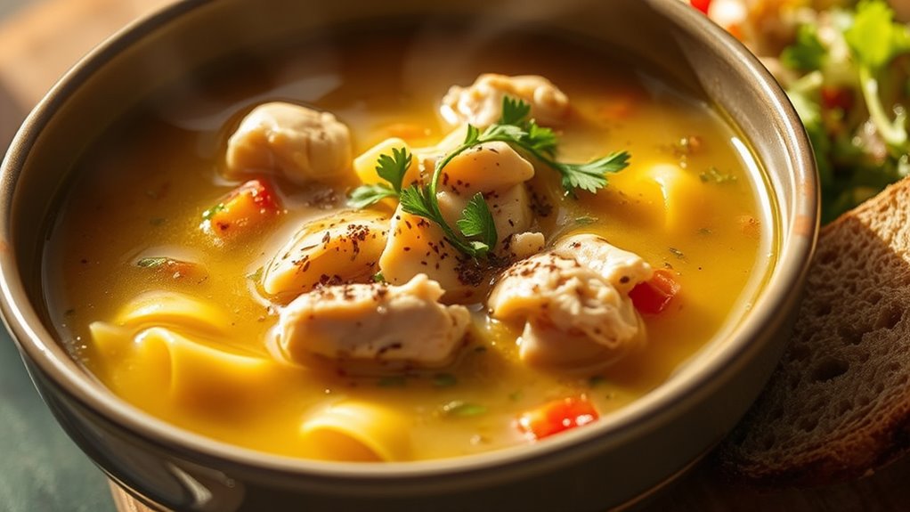 serve hot garnish thoughtfully