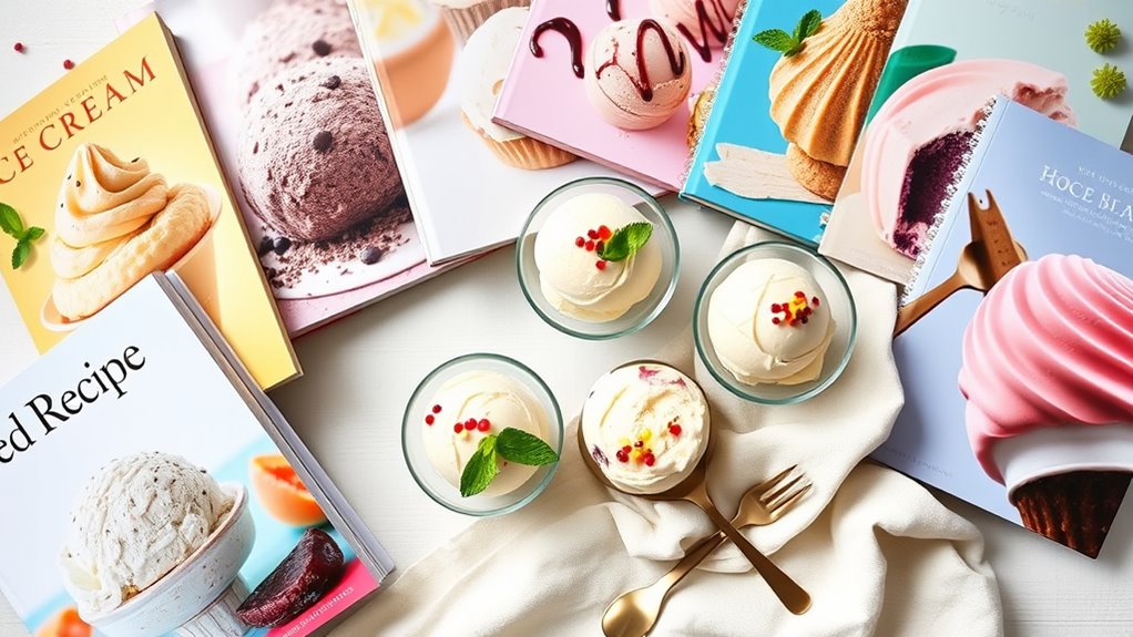 serve ice cream artfully