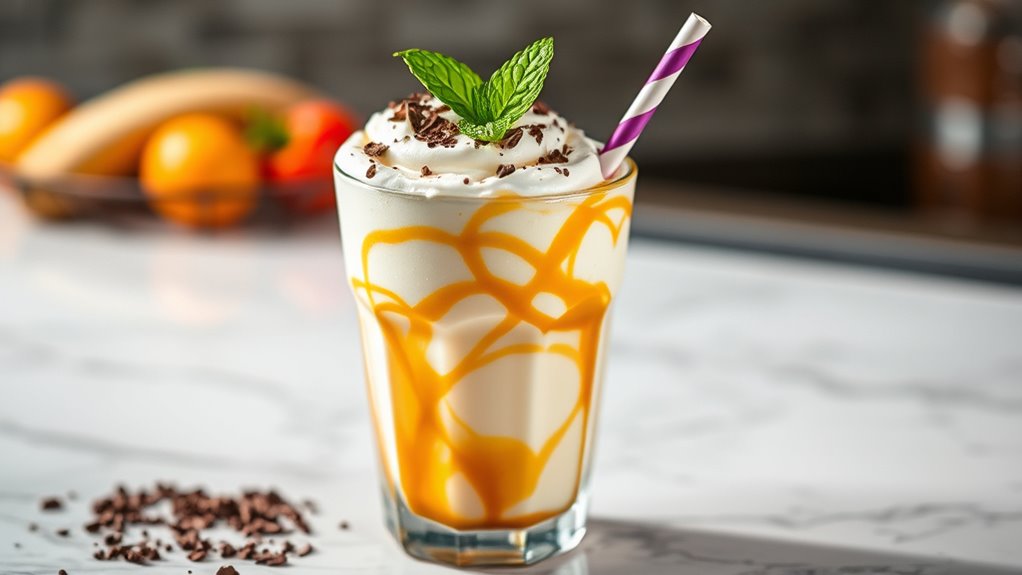 serve ice cream frappes expertly