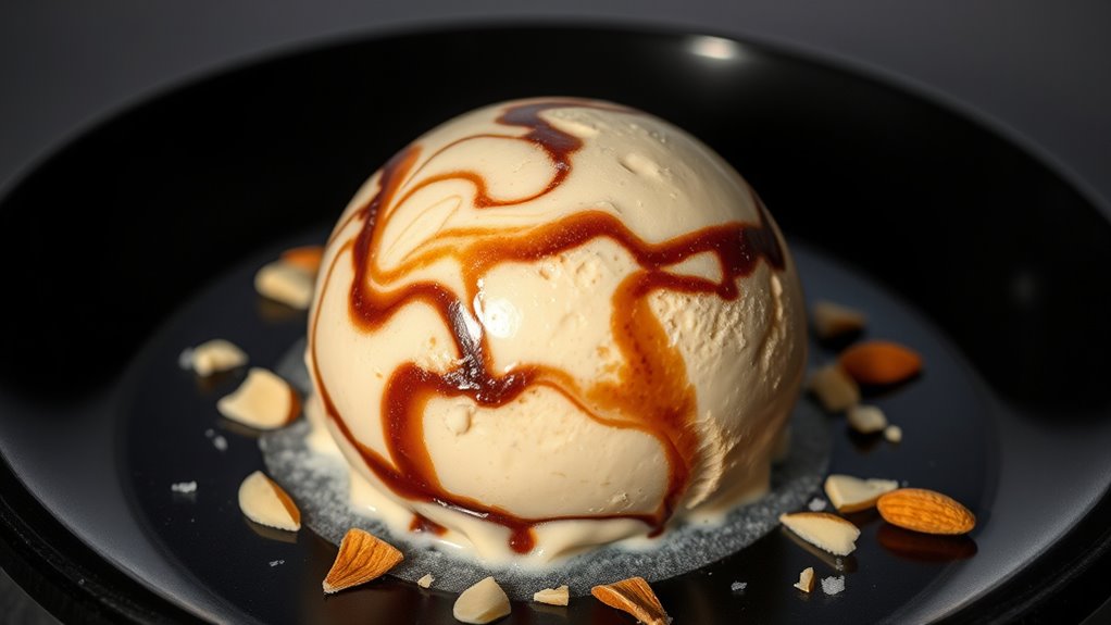 serve ice cream thoughtfully