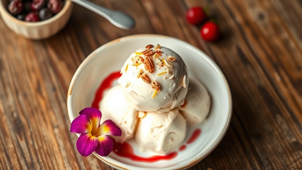 serve kefir ice cream