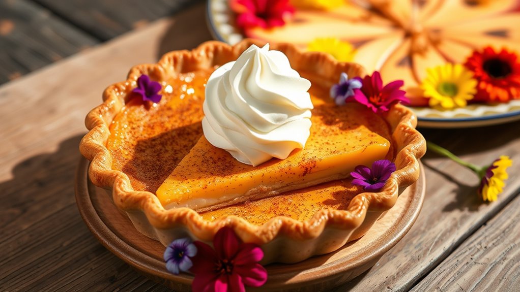 serve pie with flair