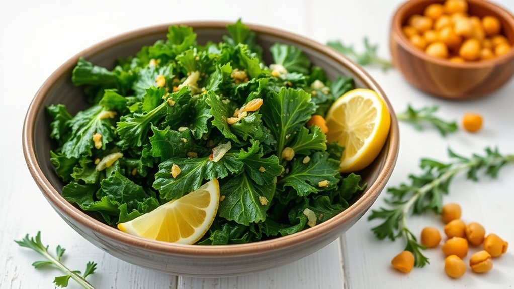 serve salad with intention