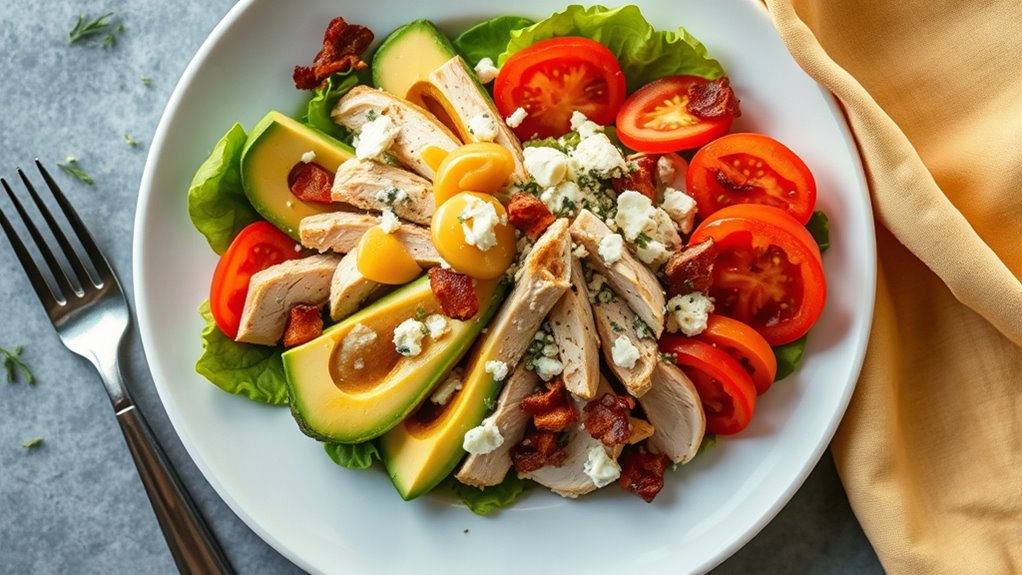 serve salad with style