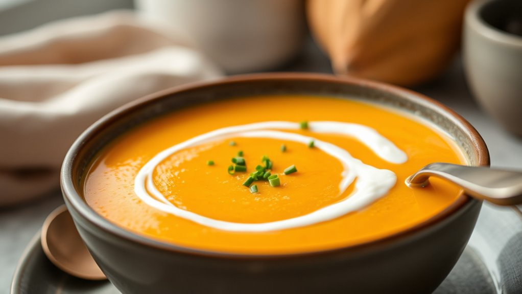 serve soft warm foods