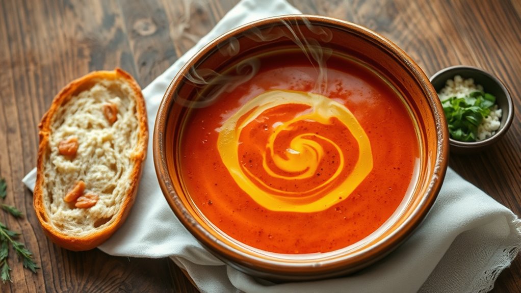 serve soup with intention