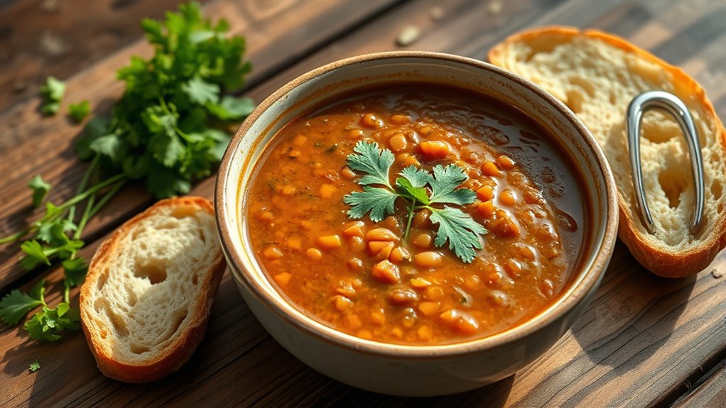 serve soup with intention