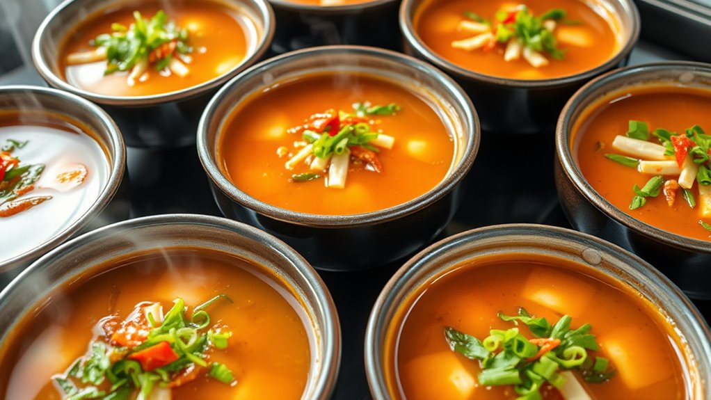 serve soup with precision