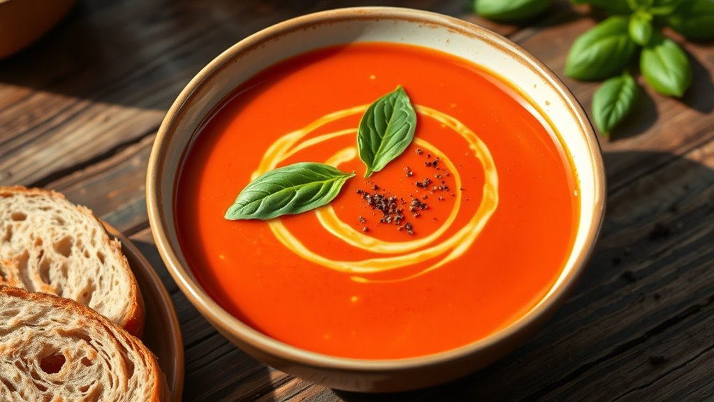 serve soup with style