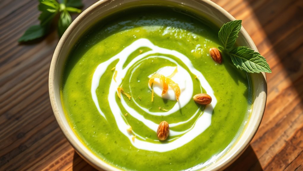 serve soup with style